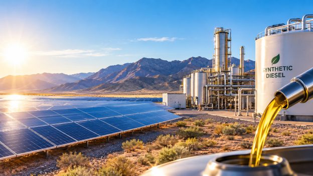 Solar Powered Synthetic Diesel Facility